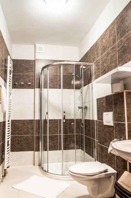 Koupelna pokoje č.3 - Penzion U Zmátlů, Vysočina, Pelhřimov