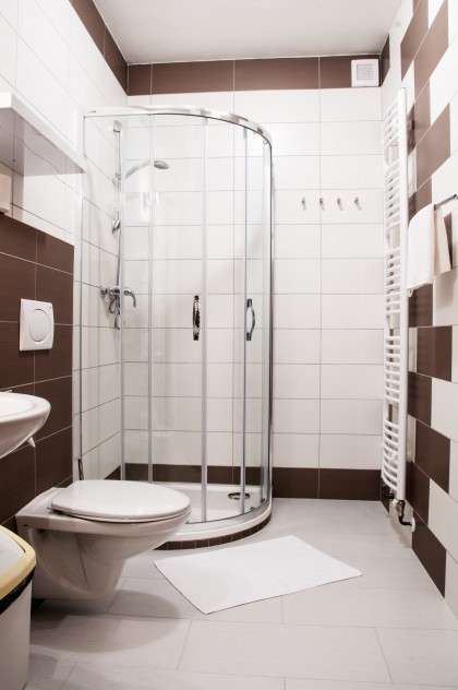 Koupelna pokoje č.4 - Penzion U Zmátlů, Vysočina, Pelhřimov