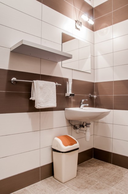 Koupelna a wc pokoj č.5 -  Penzion U Zmátlů, Vysočina, Pelhřimov